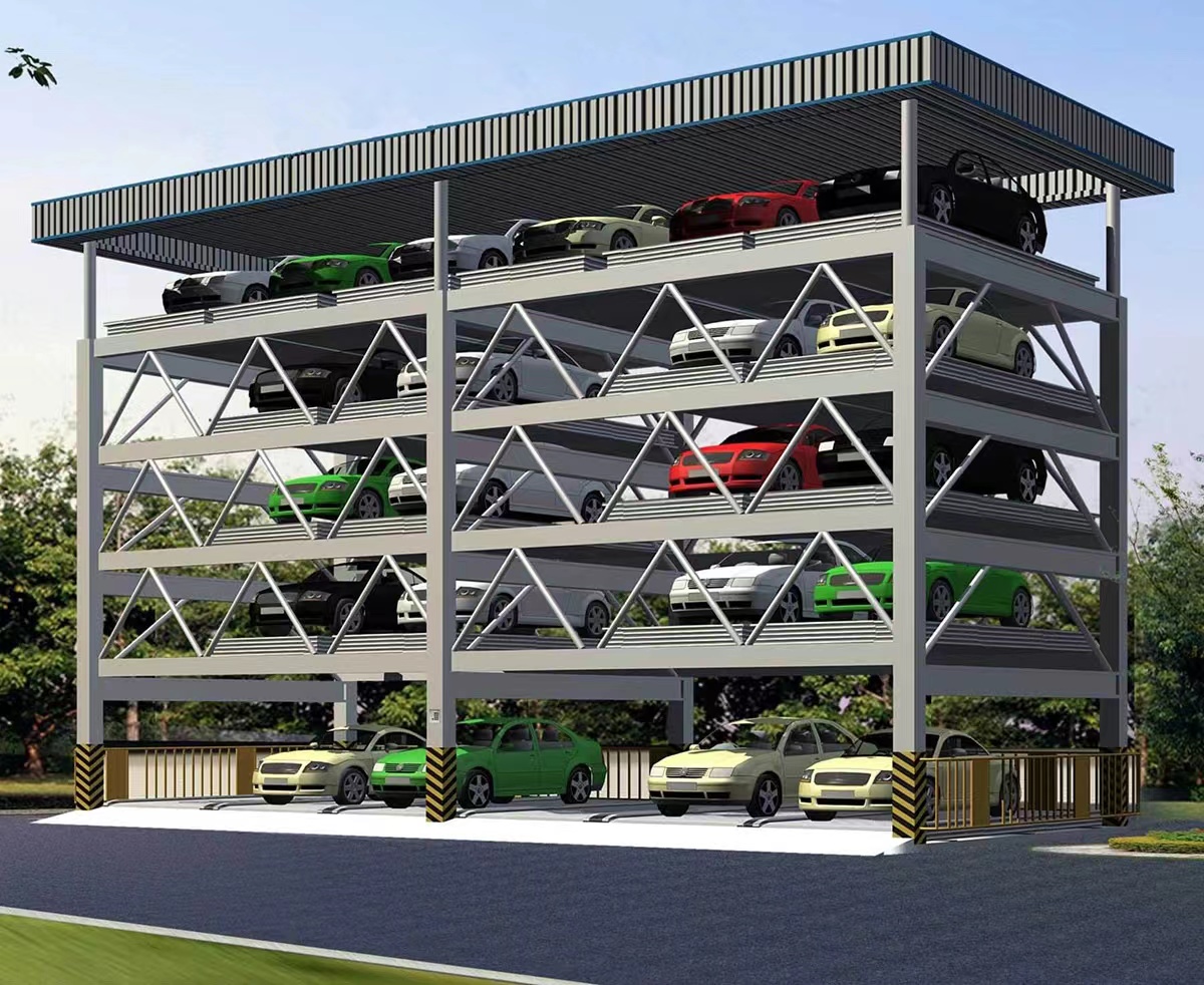 智慧交通展|带了解智能立体停车场